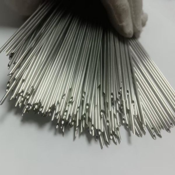 Sandblasting Scale 304 Stainless Steel Inclined Puncture Needle