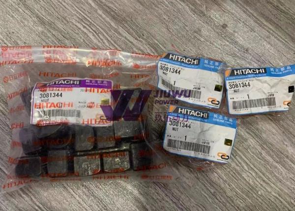 HITACHI Original ZX350-5G Excavator Parts Track Bolt and Nut 3081344 3083298 JIUWU POWER