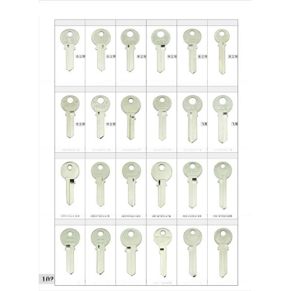 Shipping ways DHL UPS EMS TNT Fedex Security Blank Keys For Locksmith Suppliers
