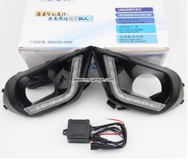 Subaru Forester DRL LED Daytime driving Lights Car exterior light retrofit
