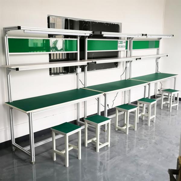 Customizable ESD Workbench with Steel and Aluminum Construction for Industrial Use at 60KG Weight