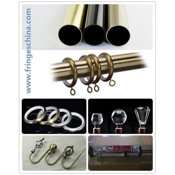 Hot selling delicate iron curtain rod pipe for home decoration