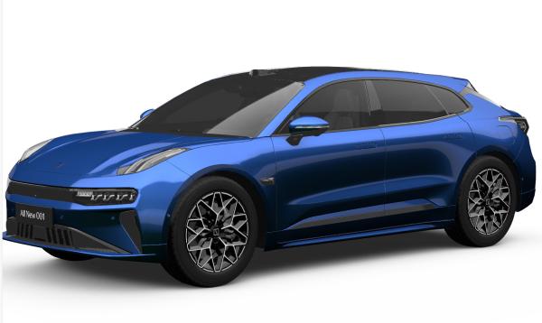 1032km Long Range Geely Zeekr 001 EV Carro Elétrico 400kw Potência de Cavalo