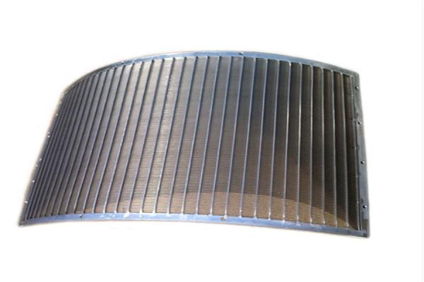 fio Johnson Sieve Bend Screen do entalhe V de 0.75mm 900 x 1300 com quadro 5 x 20mm