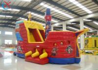 Fabricant navire pirate gonflable maison gonflable avec glissière