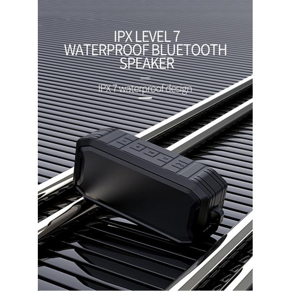Диктор широкого диапазона водоустойчивый IPX7 1200mAh водоустойчивый Bluetooth