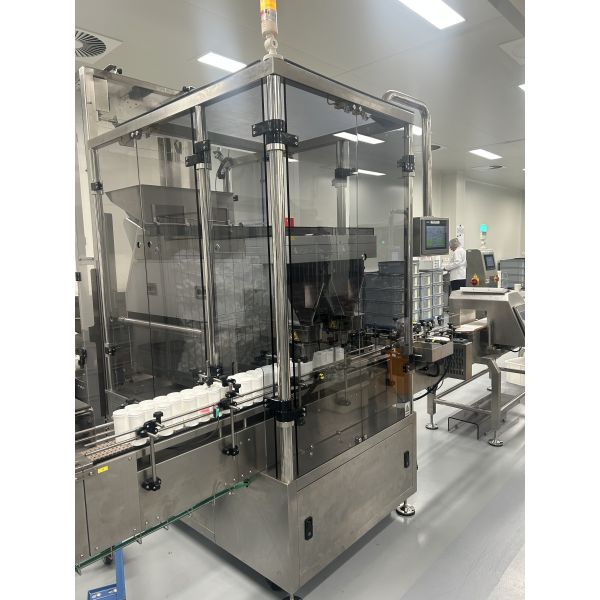 GMP Standard Dual-Channel Counting Machine with Vision+Photoelectric Inspection for Capsules and Tablets