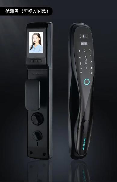 Qleung S928MAX Fully Automatic Usmart Go Wifi Remote Control Doorlock Password Biometric Fingerprint Smart Door Lock