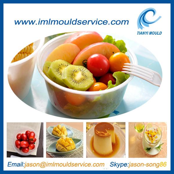injection moulding of 450ml plastic soup bowl and container for thin wall