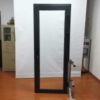 Porte à charnière en PVC durable élégante porte de salle de bain réglable en PVC