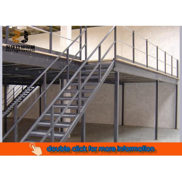 2 Layer Mezzanine Platform Racking Systems Q235 Steel Mezzanine Floor