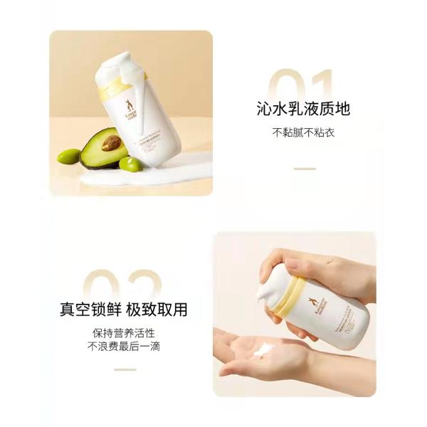 Упаковка солнцезащитного крема   Косметика PP пластиковая овальная плоская безвоздушная разливает 50ml по бутылкам с уникальным насосом