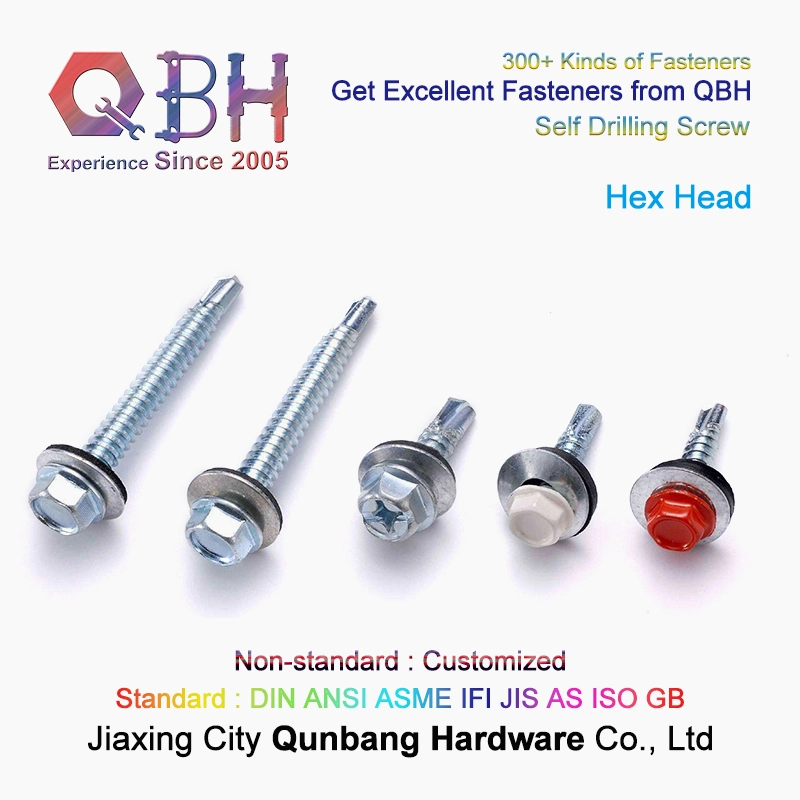 Customized Truss Wafer Head SDS Screw Qbh 304 Stainless Steel