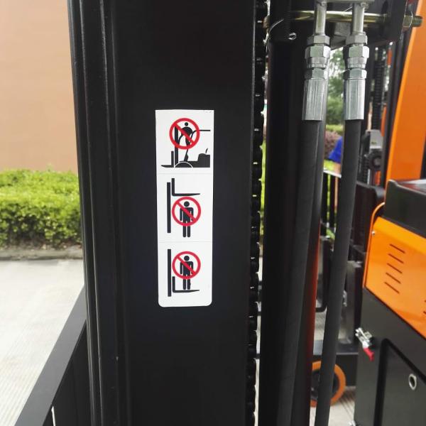 Штабелеукладчик достигаемости мощьности импульса электрический 1,5 тонны 2 тонны платформа грузоподъемника достигаемости 2,5 тонн электрическая