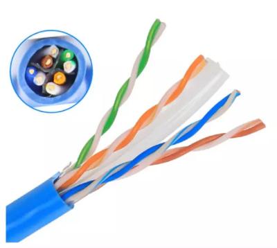 Cabo da rede de comunicação de UTP CAT6 do revestimento do CPR LSZH