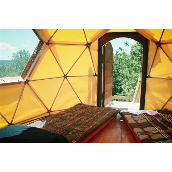 PVC Geodesic Dome Tent Adventure Park , Outdoor Dome Tent Eco Friendly