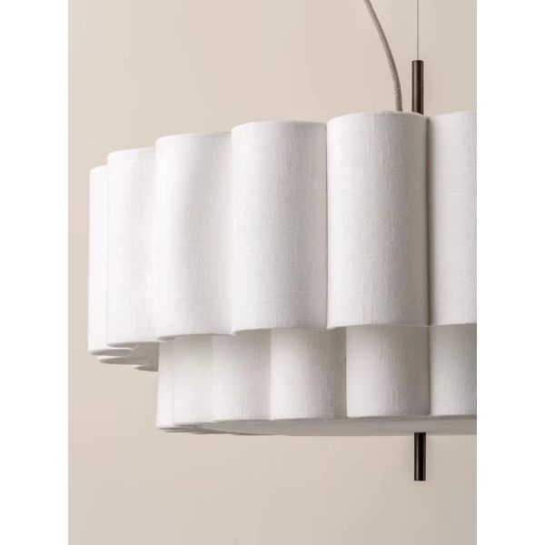 Indoor Lighting Fixtures Home Pendant Lights Retro Wabi Sabi Fabric Chandeliers (WH-VP-302)
