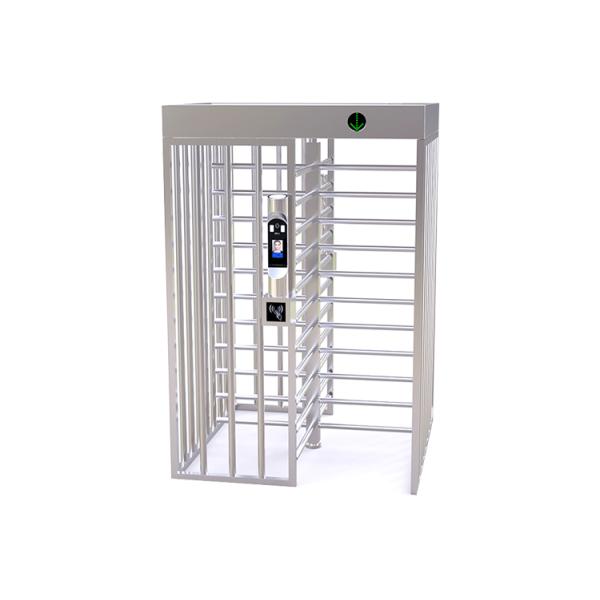 SS316 Access Control Turnstile Gate Single Passage DC24V Direction Indicator