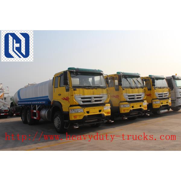 Sinotruk HOWO Diesel 6x4 Drive Wheel Liquid Tanker Truck Fuel Tanker Trailer