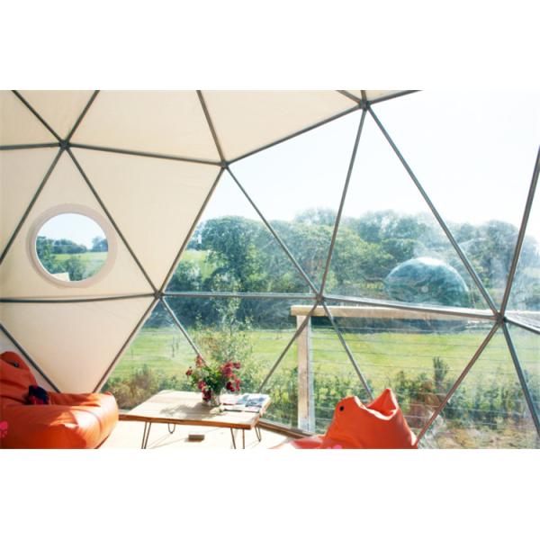 World Class Eco Camping Dome Tents , 8 M Wind Resistance Resort Dome Tents