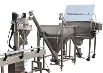 Milk Powder Packaging Machine / Stainless Steel 304 Automatic Filling Machine