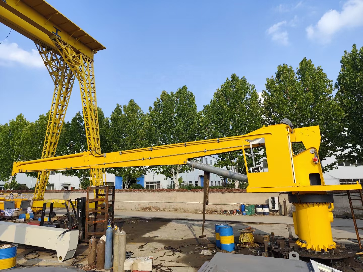 Vessel Ship Loading & Unloading Cargo Deck Crane 1.5ton 3ton 3.5ton 12m 15m Boom Telescopic Offshore Crane