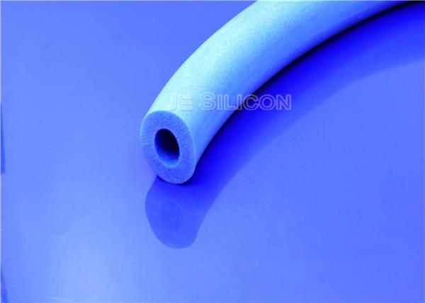 Durable Flexible Silicone Sponge Tube Extrusion Pipe Hoses Shore 10A-40A Hardness