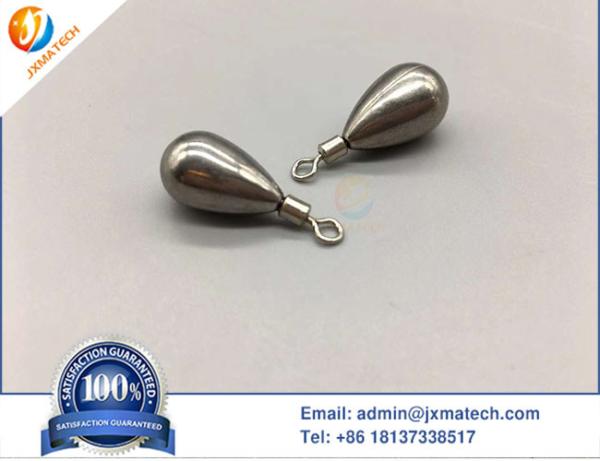 High Density WNiFe Heavy Tungsten Alloy Sinkers For Fishing Application