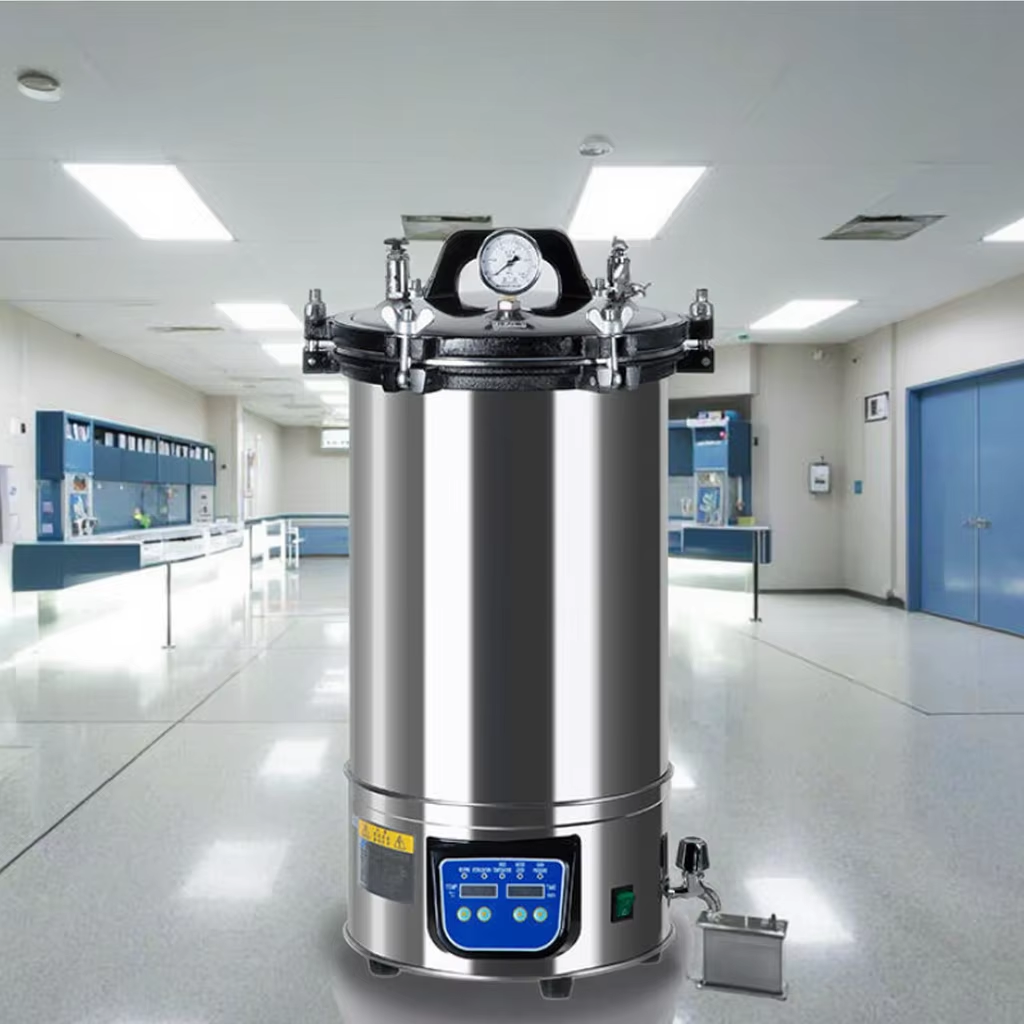 Warm Towel Sterilizer Cabinet: Class B Disinfection & Electric Heating for Beauty Salons, 18L/24L Stainless Steel Tower