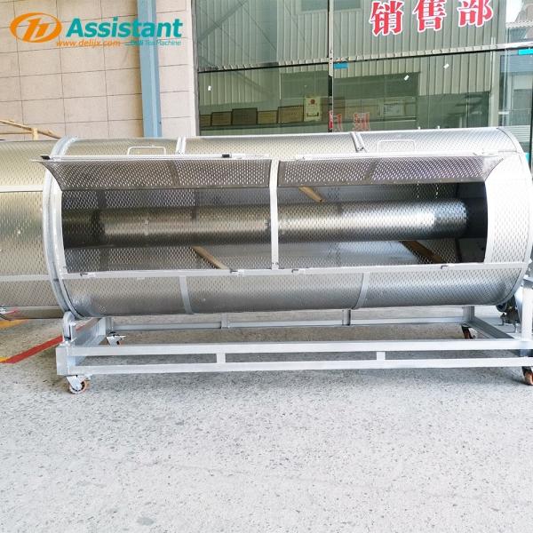 Tea Shaker DL-6CZQ-110B Automatic Heating Oolong Tea Shaking Drum Stainless Steel Machine