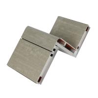 Transporte e manipulação compostos plásticos de alumínio à prova de fogo do revestimento da parede dos painéis da máquina de corte 4x8 de B1 A2 Durabond Alcobond Dibond Acp 3mm