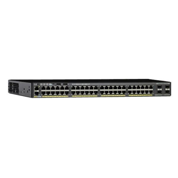 WS-C2960X-48LPS-L 2960 Gigabit Switch 48 Port Gigabit Switch 216 Gbps Switch Capacity