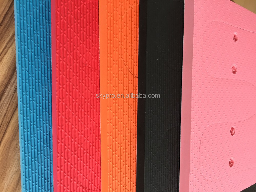 Factory Wholesale Colorful Die Cut EVA Slipper Sandals Closed Cell Outsole with Soft Foam Sole Rubber Products