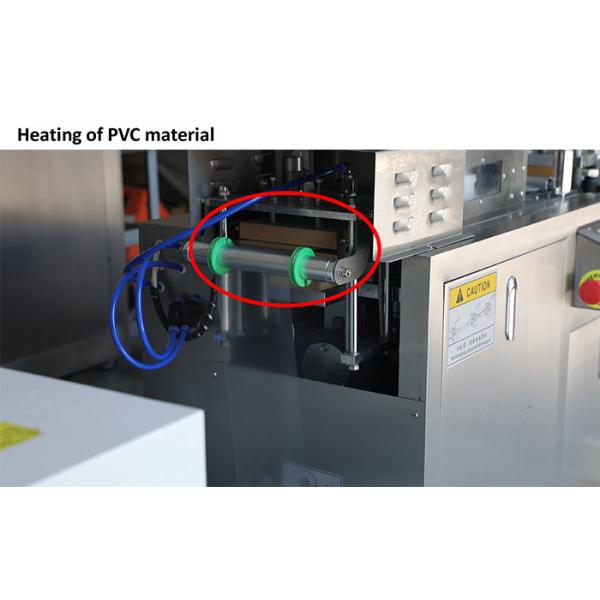 Customized Card Alu Alu Blister Machine For Hard Capsule Sealing