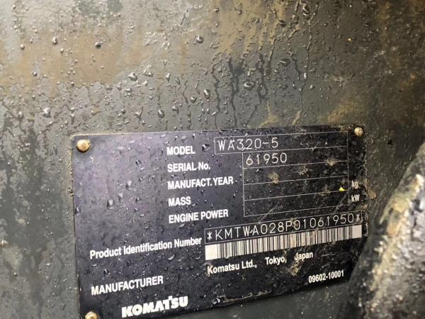 Diesel Fuel Used Wheel Loaders Manual Transmission 2.6 Cbm Bucket Capacity