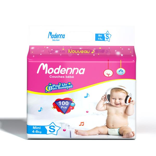 Вещество-поглотителя пеленки младенца OEM ворсистые устранимого Breathable супер Newborn устранимые