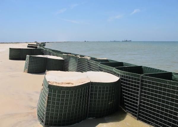 Galvanized Iron Wire Military Barrier Gabion Box 3mm-6mm Wire