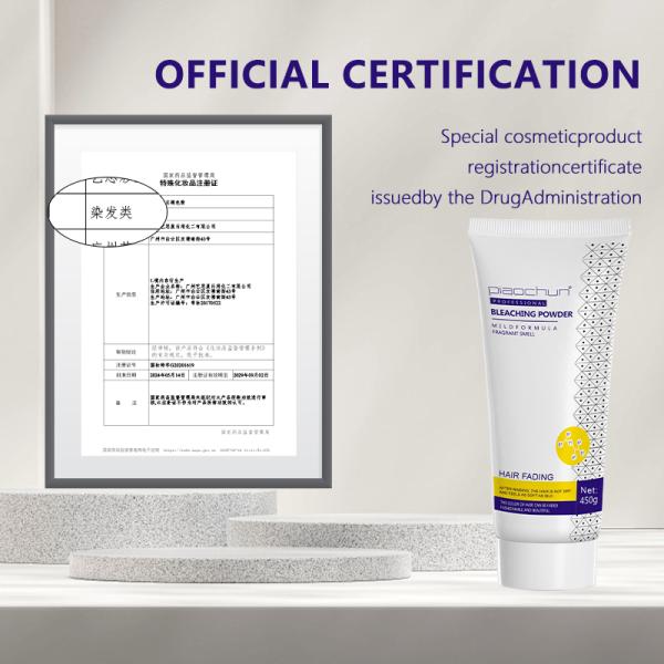 Ammonia-Free 8-Level Hair Bleaching Cream – High Quality, Quick & Painless, Private Label Supported