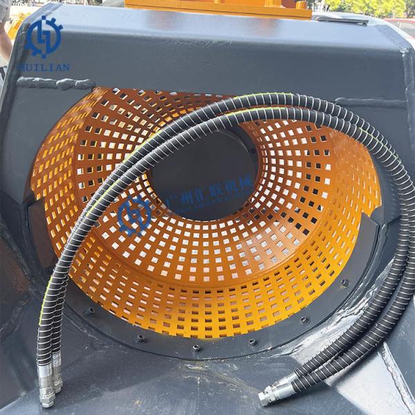 6 tonnes de seau de dépistage lourd pour le raccordement à la pelle