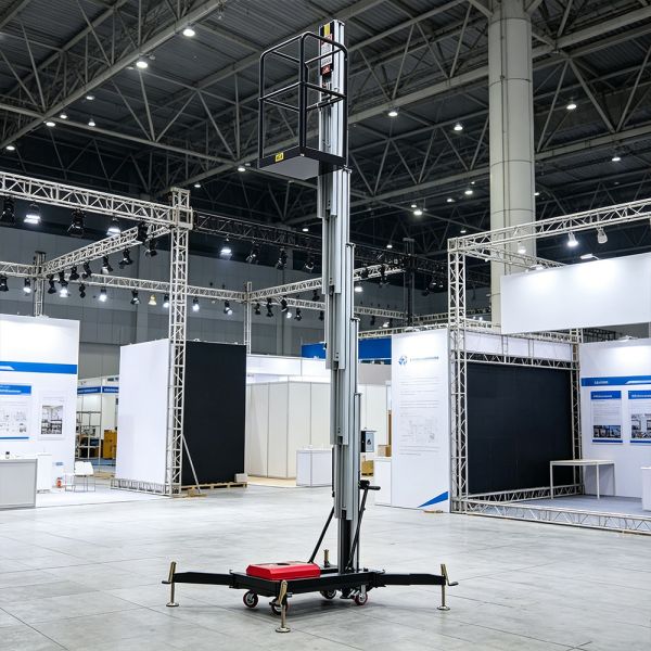 Hyperscale Data Center Vertical Mast Lift Industrial Platform 9m 10m 12m