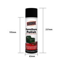 Espray polaco de los muebles estáticos antis 500ml del cuidado del hogar
