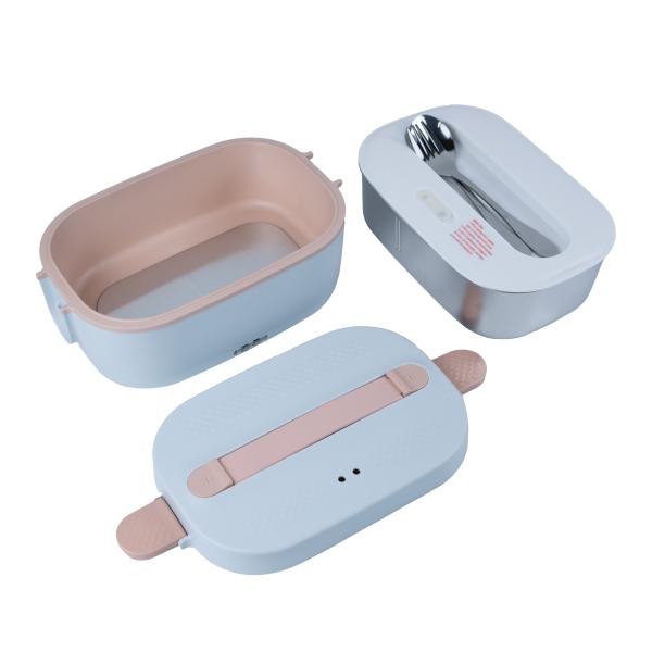 Platos de acero inoxidable con compartimientos para niños