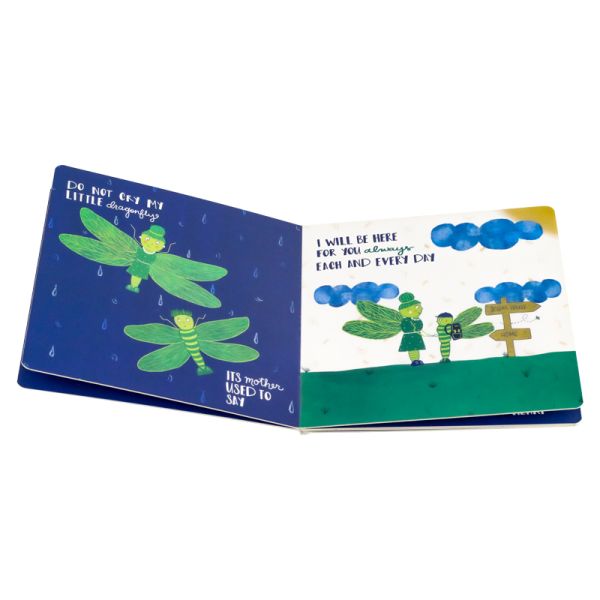Offset Printing Children's Brochure Eco Friendly Paperboard Book Matte Paper