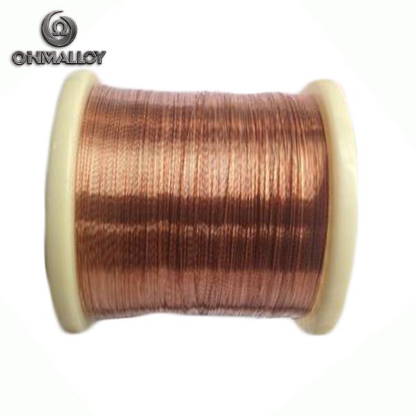 Медный основанный материал сопротивления топления провода прокладки никеля CuNi10 NC015 штанги