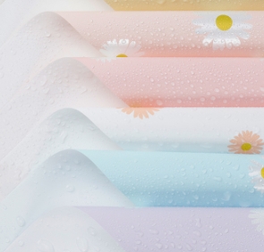 Waterproof floral materials are as fresh as your flower wrapping paper