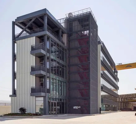 Fire Resistant Steel Structure Building with High Seismic Resistance and Bolt Connection for Industrial and Commercial Use