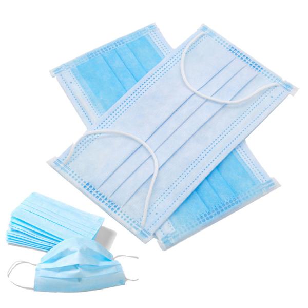 Medical Disposable Face Mask / 3 Ply Surgical Face Mask Fast Shipping