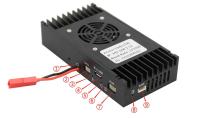 10ms Low Latency UAV Data Link With OFDM Modulation HDMI Ethernet And TTL/RS232/RS485 Data Channels