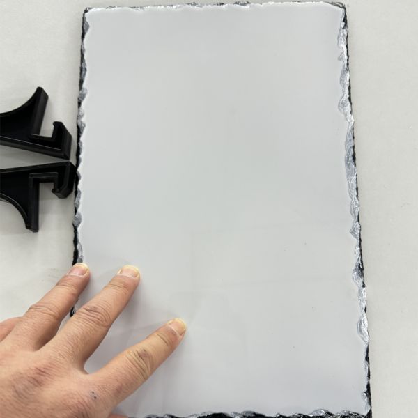 In Stock, Rectangle 20x30cm Sublimation Rock Slate Custom Printing and Personalized Gifts, Glossy&Matte Finish Available