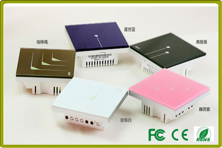 crystal clear residential Home automation Smart Light Switches of Touch / remote control